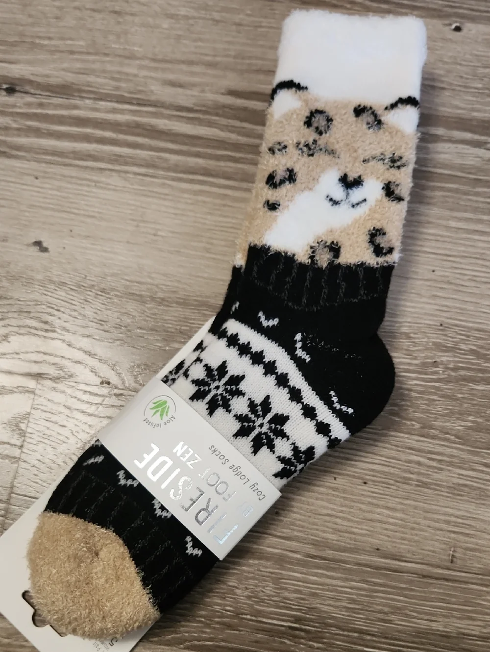 🧦🧦Choice Of 1 Fireside By FOOT ZEN Fuzzy House Lounge Socks, 2 For $20